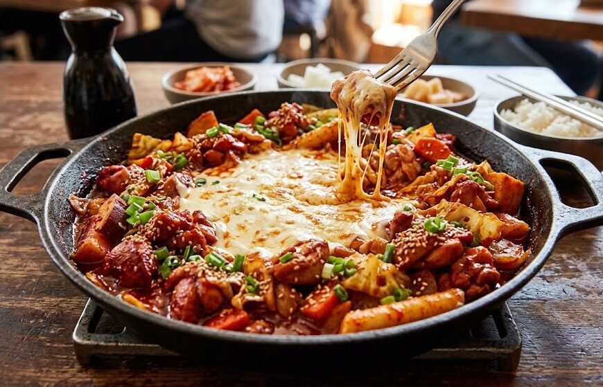 Gochujang Chicken con Mozzarella