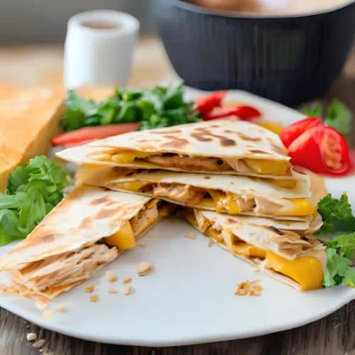 Quesadillas de Pollo y Queso Gouda