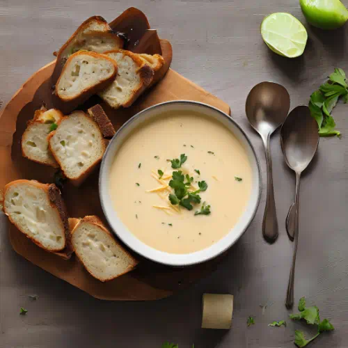 Sopa de Queso Cheddar - recetas de quesos