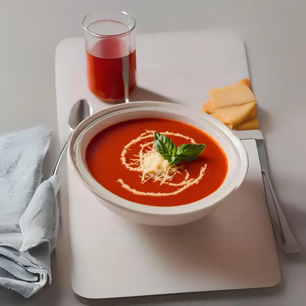 Sopa de Tomate con Parmesano
