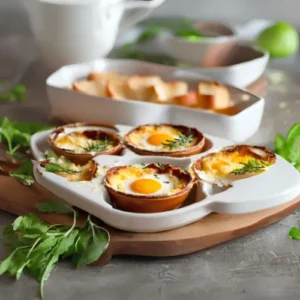 Huevos al Horno con Parmesano