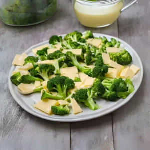 Queso de brócoli y limón