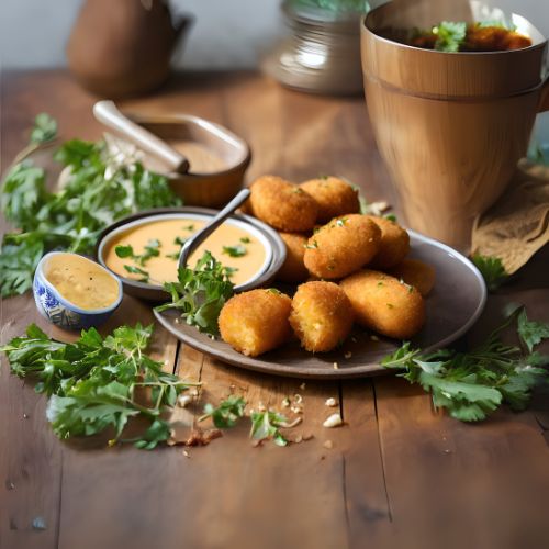Croquetas de queso Emmental
