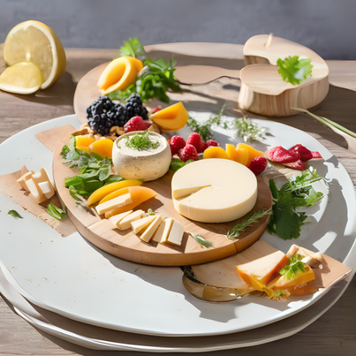 Queso Vegetariano de Anacardos Fermentado (Estilo Brie)