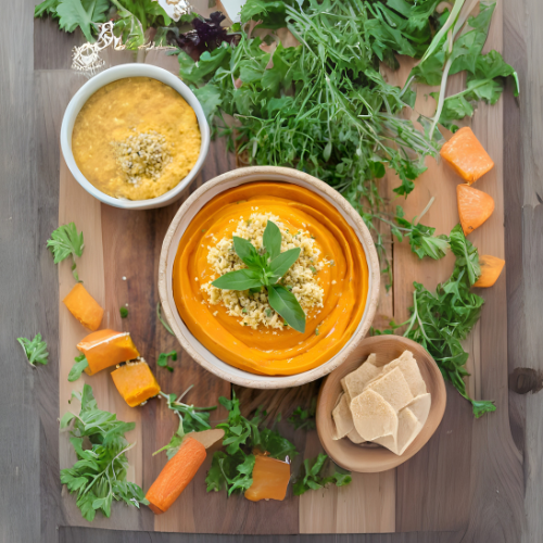 Queso Vegetariano de Calabaza y Levadura Nutricional (Estilo Cheddar Cremoso)