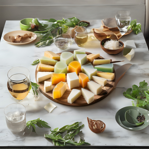 Queso Vegetariano de Coco y Agar-Agar (Estilo Cortado)