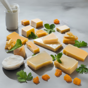 Queso Vegetariano de Coco y Agar-Agar (Estilo Queso Curado)