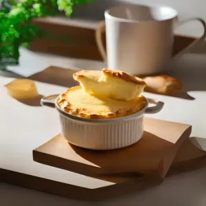 Soufflé de queso Emmental