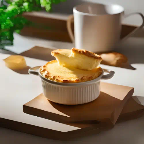 Soufflé de queso Emmental