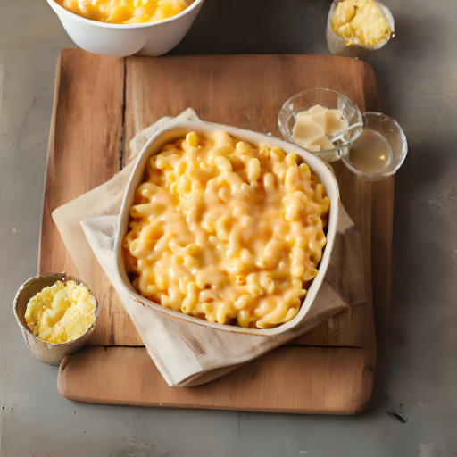 Macarrones con Queso Cheddar Cremoso