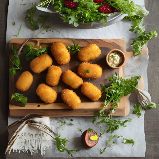 Croquetas de Queso Cheddar 