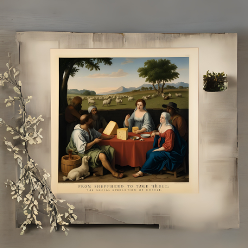 Del pastor a la mesa La evolución social del queso