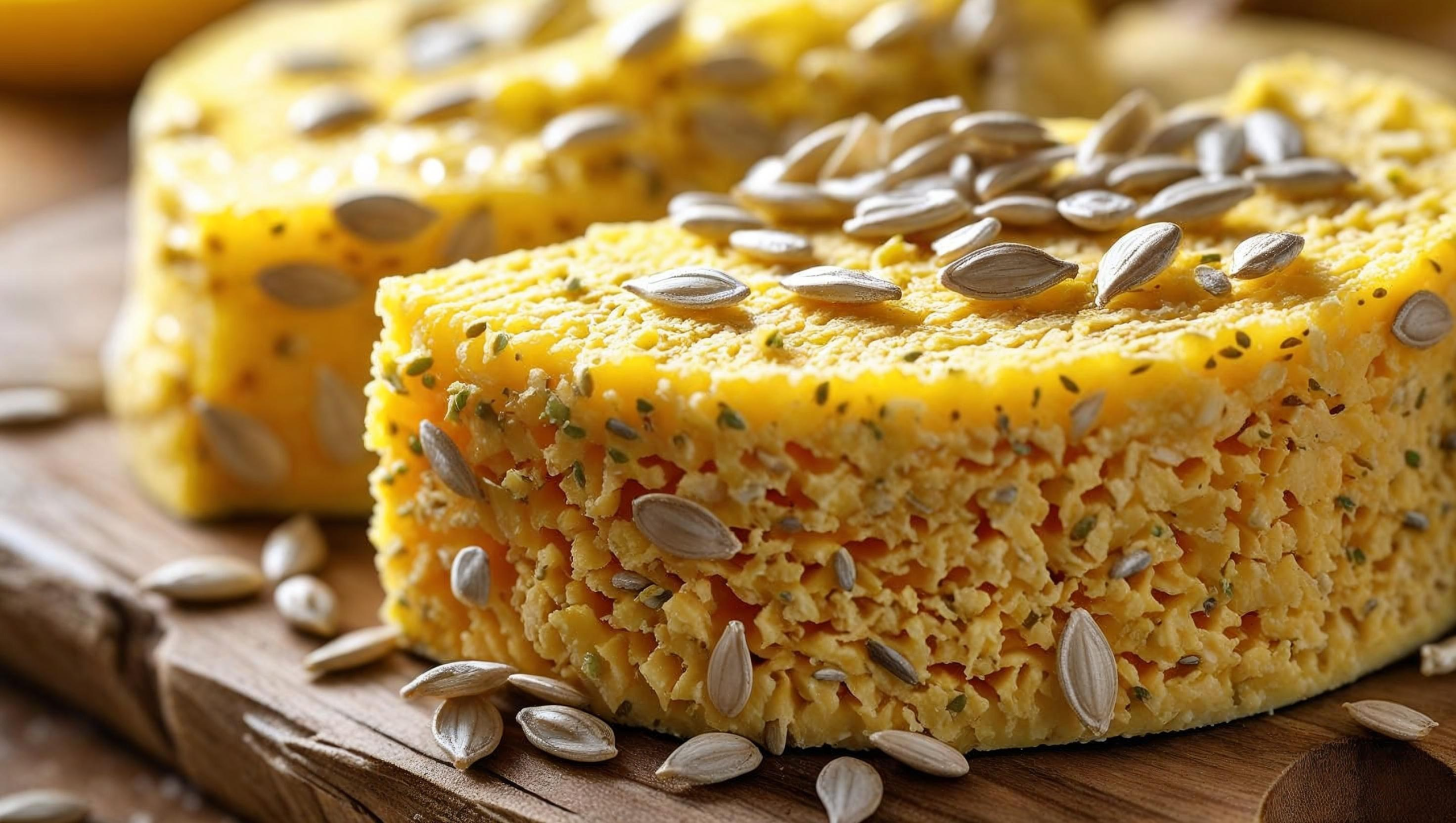 Queso Rallable de Semillas de Girasol