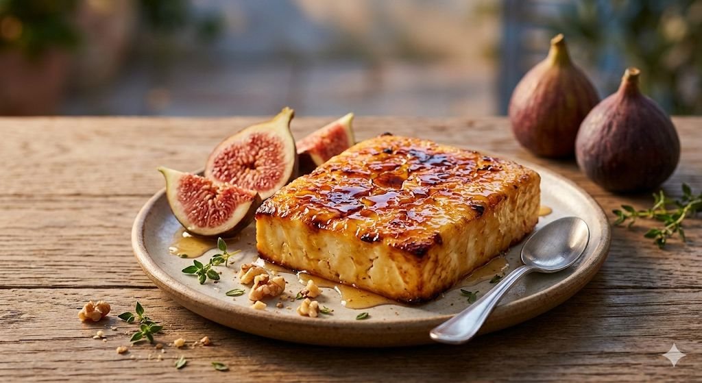 Feta Brulé con Higos
