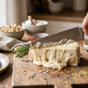 Provolone Vegano de Cuchillo que Derrite