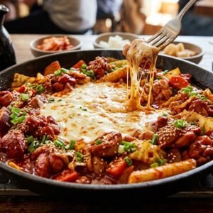 Gochujang Chicken con Mozzarella