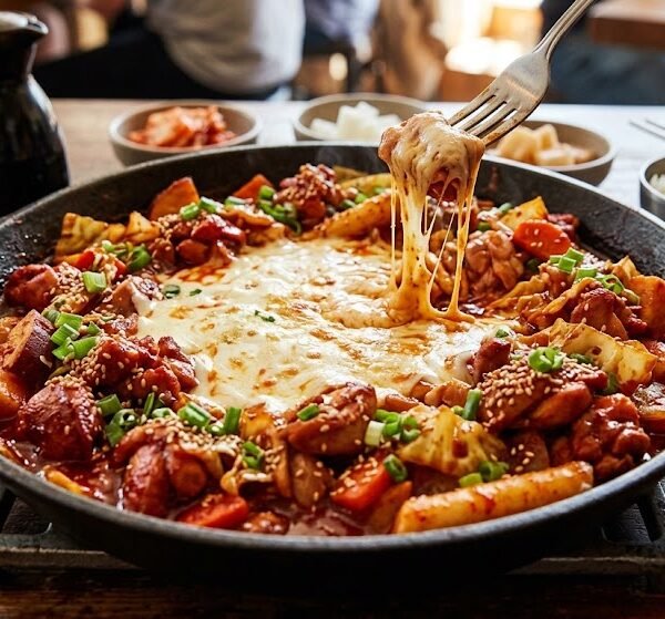 Gochujang Chicken con Mozzarella