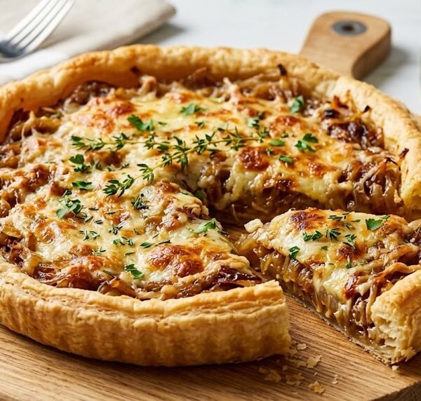 Tarta de Cebolla y Gruyère
