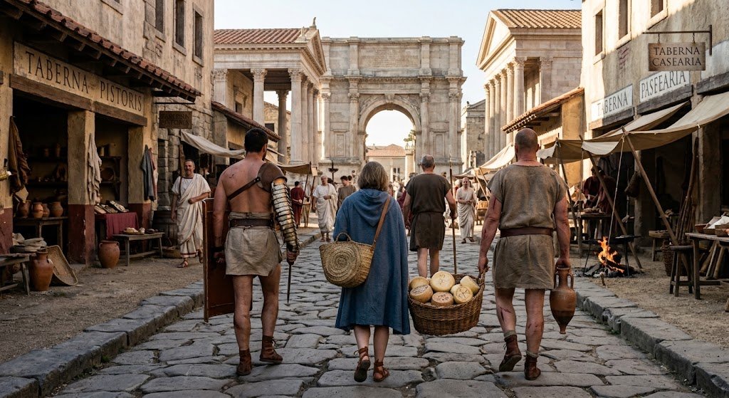 El alimento de los gladiadores: El queso en la Antigua Roma